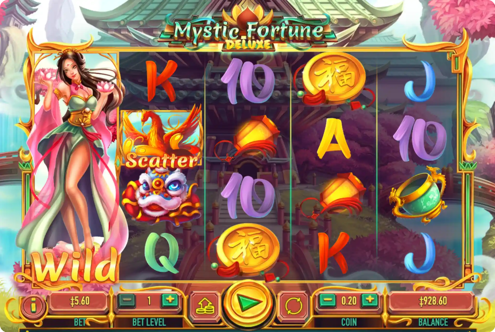 Gameplay of Mystic Fortune Slot